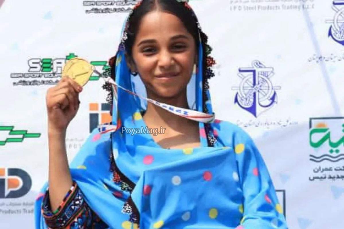 بیوگرافی عابده جدگال ؛ دختر موج سوار و اسکیت سوار بلوچ ایران با مدال طلا 1 عابده جدگال