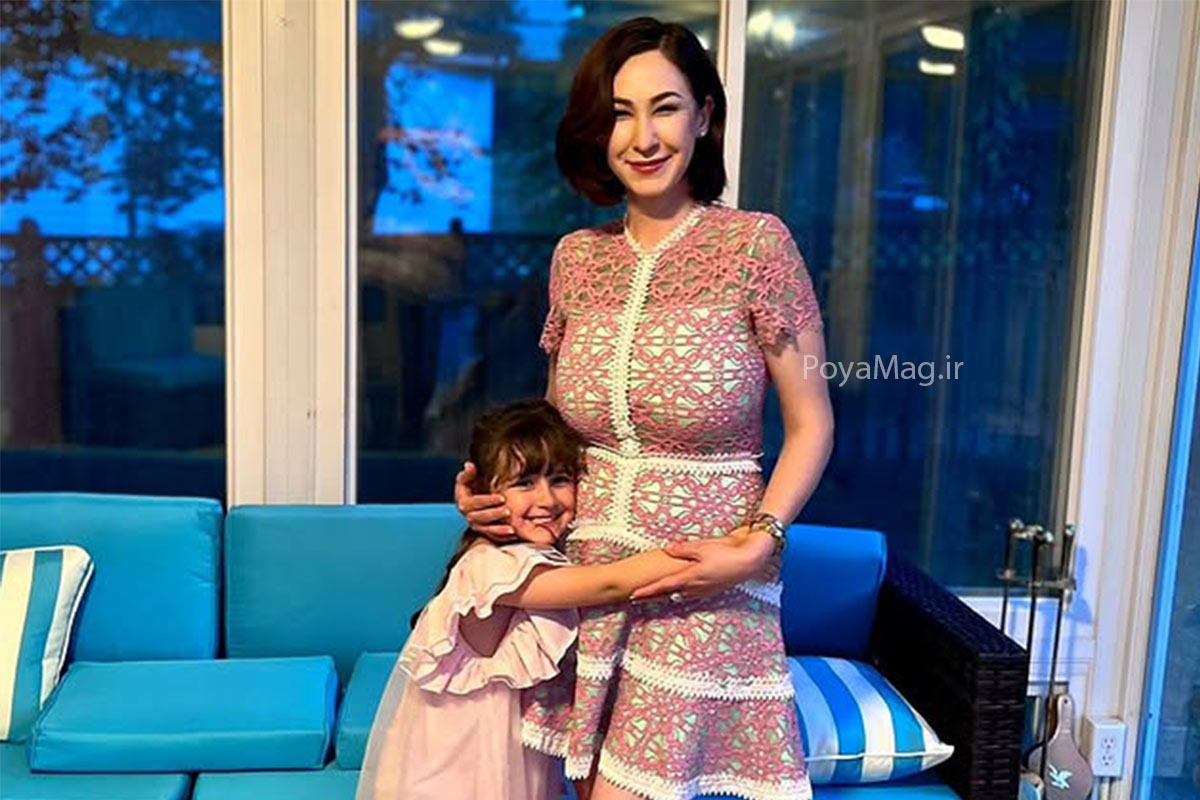 بیوگرافی سمیرا قرایی ؛ مجری و گوینده ایران اینترنشنال 2 سمیرا قرایی و دخترش