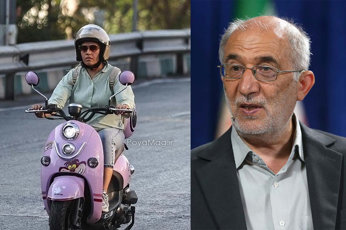 سردار علایی موتورسواری