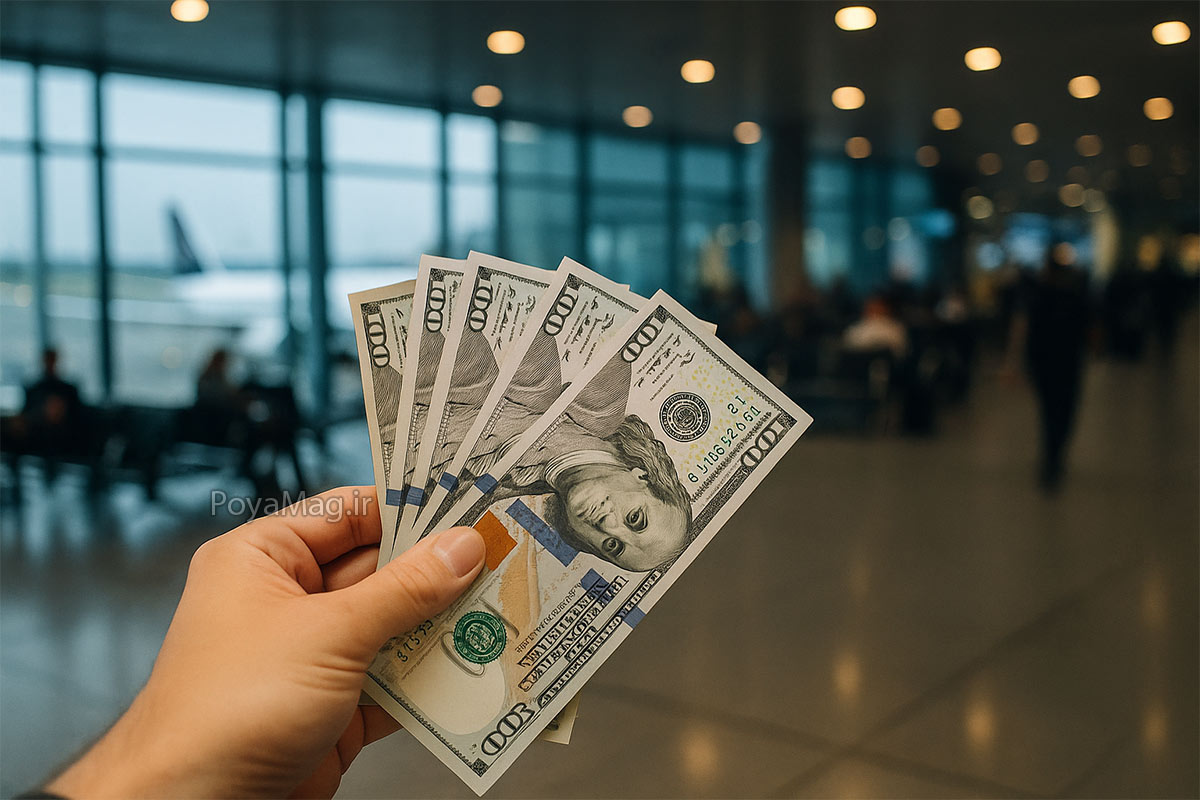 نرخ ارز مسافرتی افزایش پیدا کرد | قیمت جدید اعلام شد 1 ارز مسافرتی