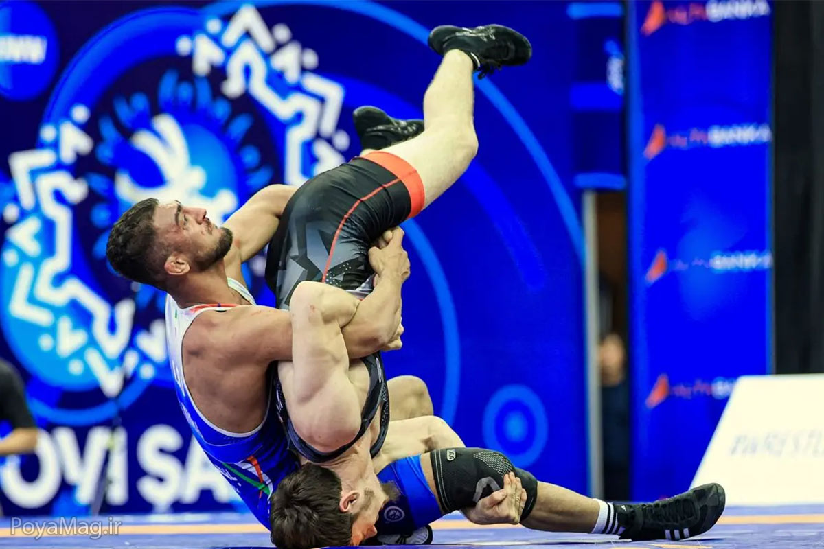 ساعت پخش زنده کشتی امروز دوشنبه 5 آبان 1404 1 کشتی