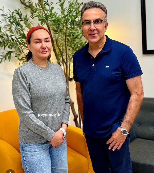 هانیه توسلی عکسی منتشر کرد که بوی مهاجرت می دهد؛ حضور در کانادا با پوشش متفاوت 2 هانیه توسلی