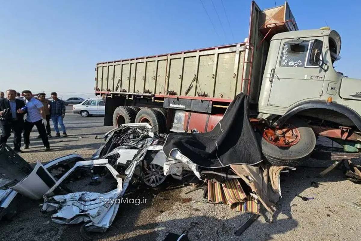 فوت ۴ پزشک و ماما در مسیر فسا مشهد