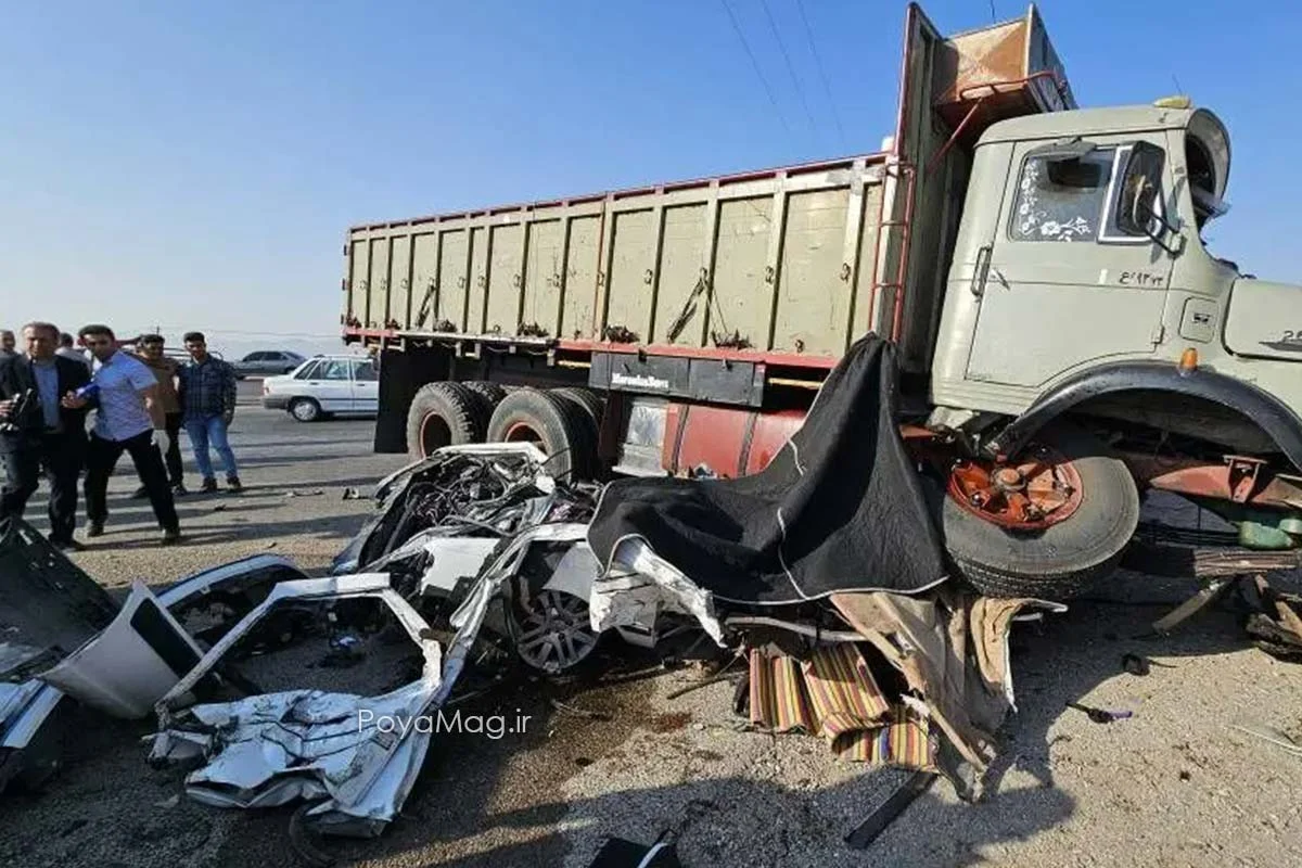 فوت ۴ پزشک و ماما در مسیر فسا مشهد