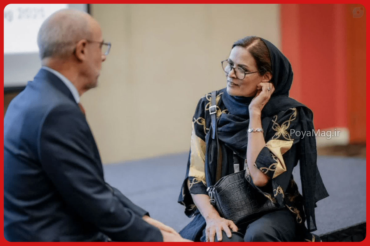 بیوگرافی فرحناز قلاسی؛ دیدار فرحناز قلاسی معاون تدوین استاندارد ایران با رییس سازمان استاندارد اسرائیل 2 فرحناز قلاسی