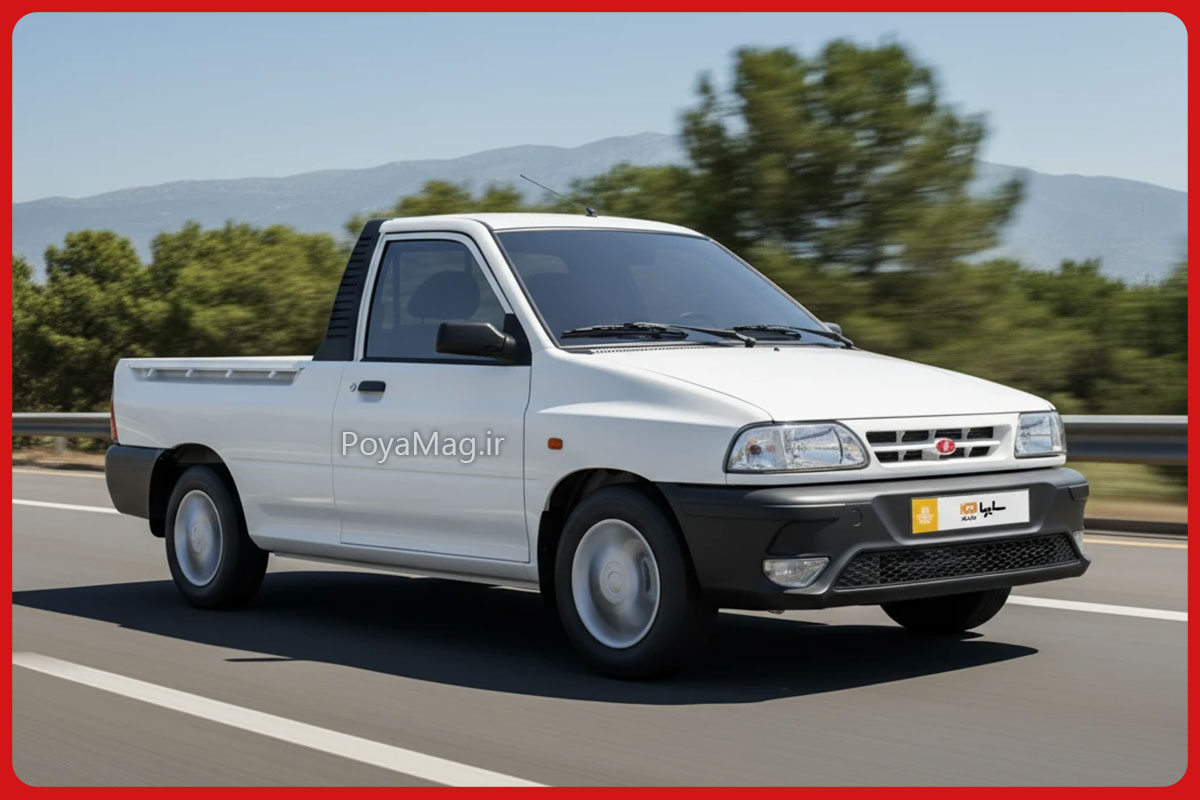 پیش فروش وانت سایپا 151 GX آغاز شد + لیست قیمت | آذر 1404 1 وانت سایپا 151 GX
