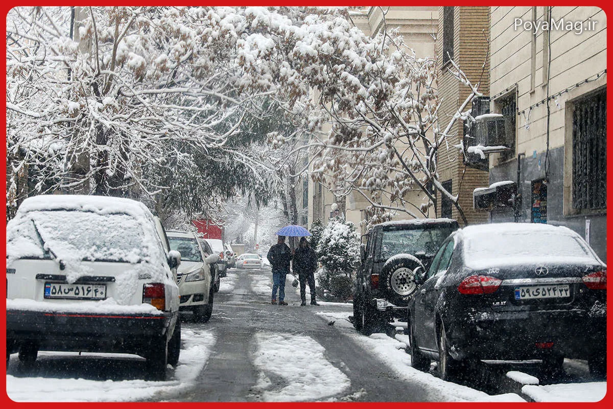هشدار بارش شدید برف و باران از این تاریخ در سراسر ایران