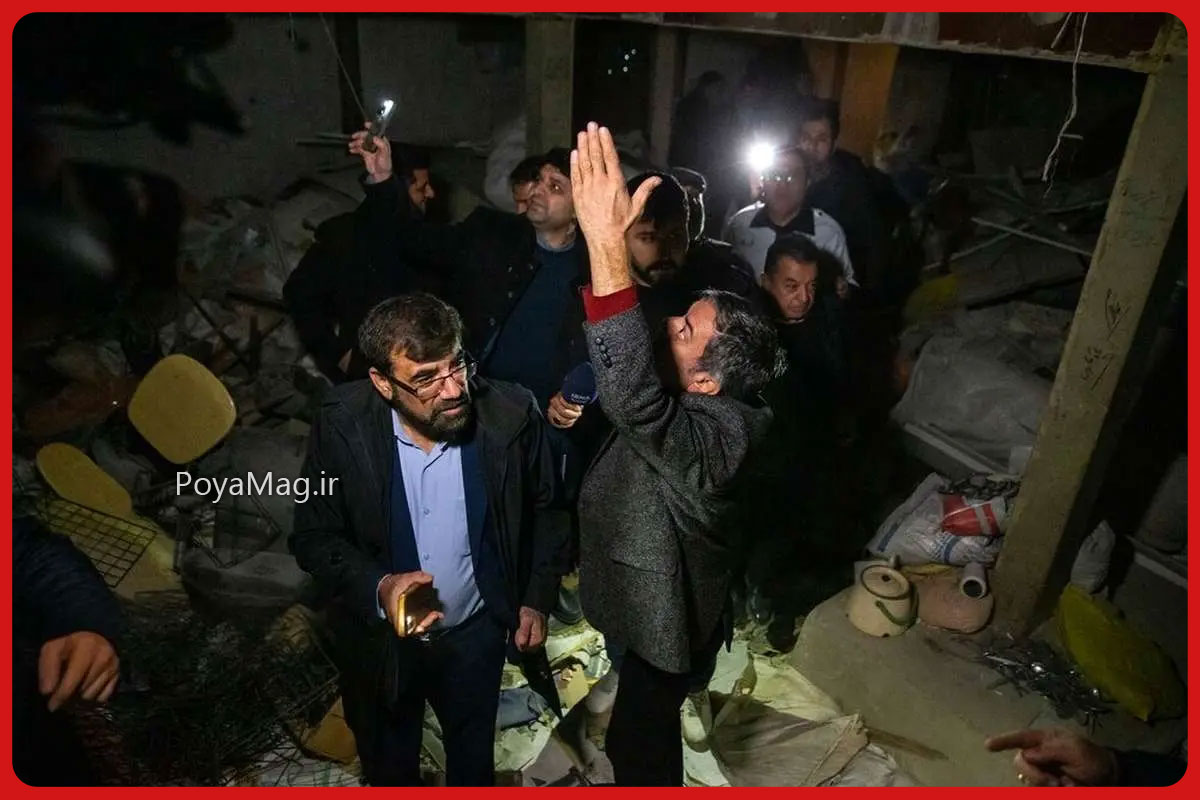 تونل زیر بازار تهران