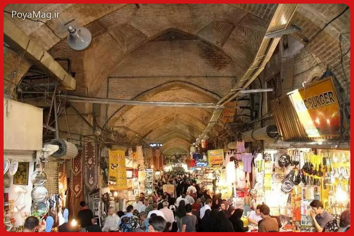 تونل زیر بازار تهران