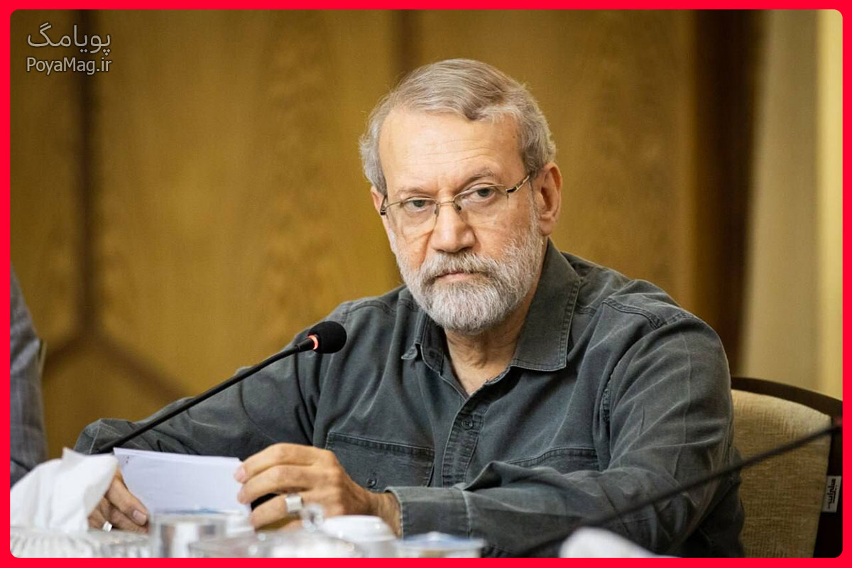 سکوت علی لاریجانی در مقابل نام خلیج عربی از خبرنگار الجزیره + فیلم 1 علی لاریجانی