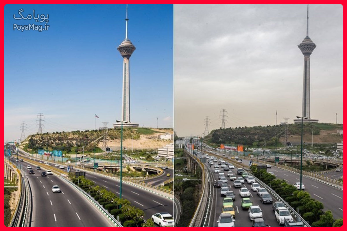 آلودگی هوای تهران
