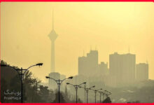 شاخص آلودگی هوا تهران