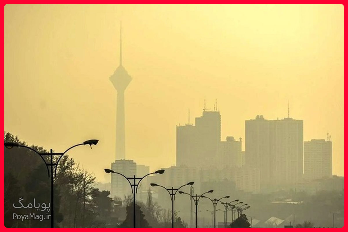 شاخص آلودگی هوا تهران شنبه 18 بهمن 1404 1 شاخص آلودگی هوا تهران