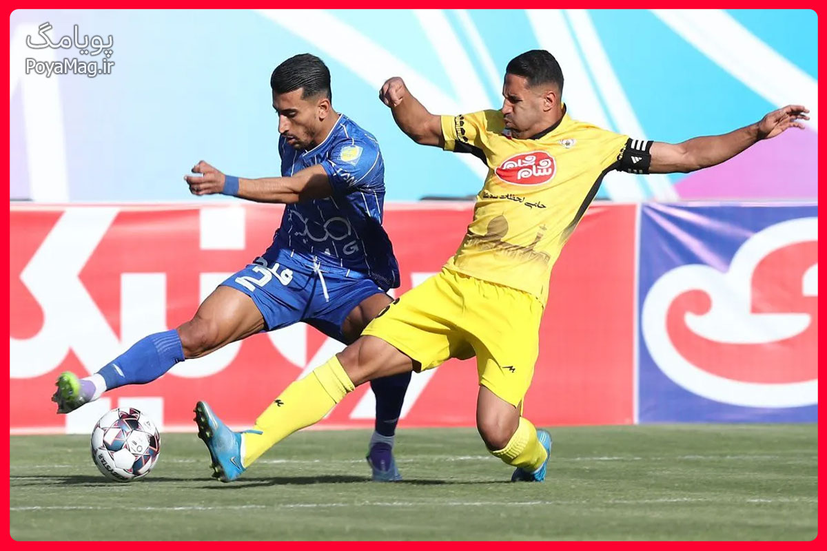 بازی استقلال و فجر سپاسی