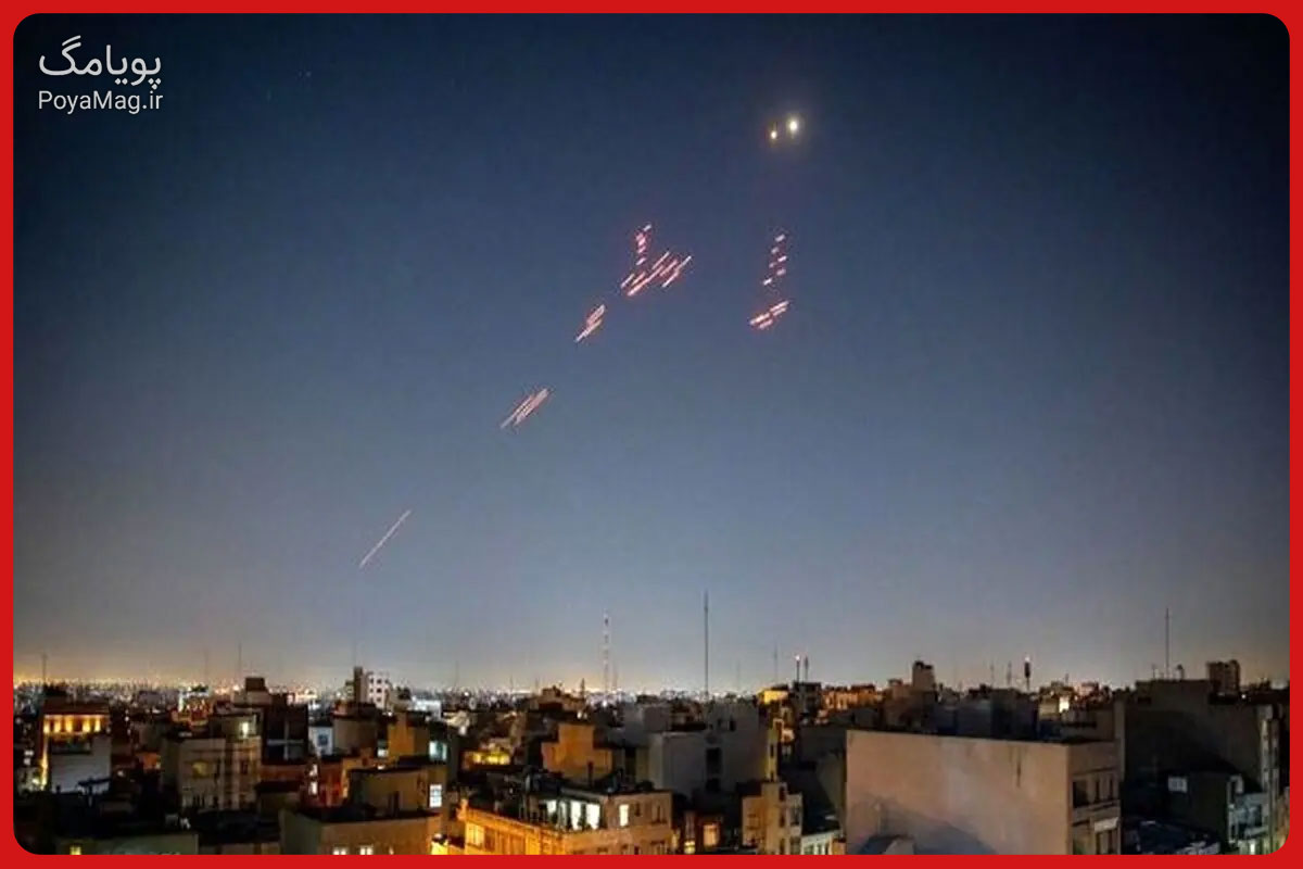 صدای پدافند در تهران