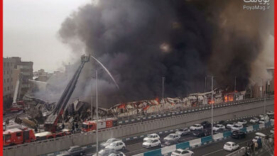 آتش سوزی امروز تهران 14 بهمن | علت آتش سوزی امروز بازار تهران مشخص شد ؟ 1 آتش سوزی امروز تهران