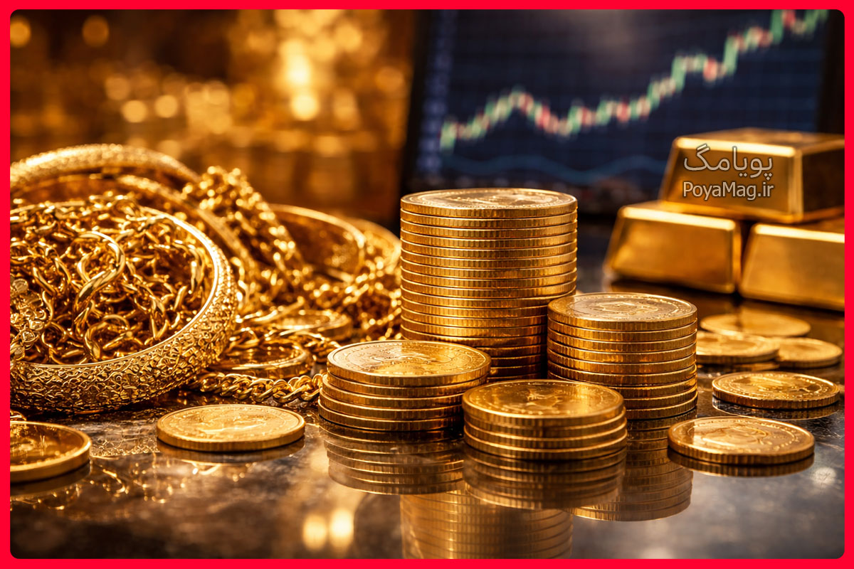 قیمت طلا و سکه و انس جهانی طلا امروز 2 اسفند 1404 | جهش تازه قیمت طلا و سکه 1 قیمت طلا