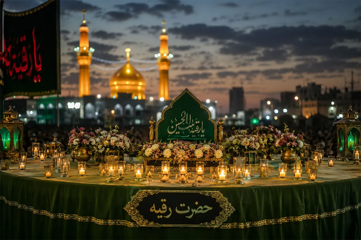 زمان و مکان برگزاری بزرگترین سفره حضرت رقیه (س) در تهران + جزئیات مراسم ۲۸ تیر ۱۴۰۵ 1 برگزاری بزرگترین سفره حضرت رقیه