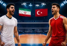 ساعت بازی والیبال ایران و ترکیه امروز 28 تیر 1405 23 ساعت بازی والیبال ایران و ترکیه