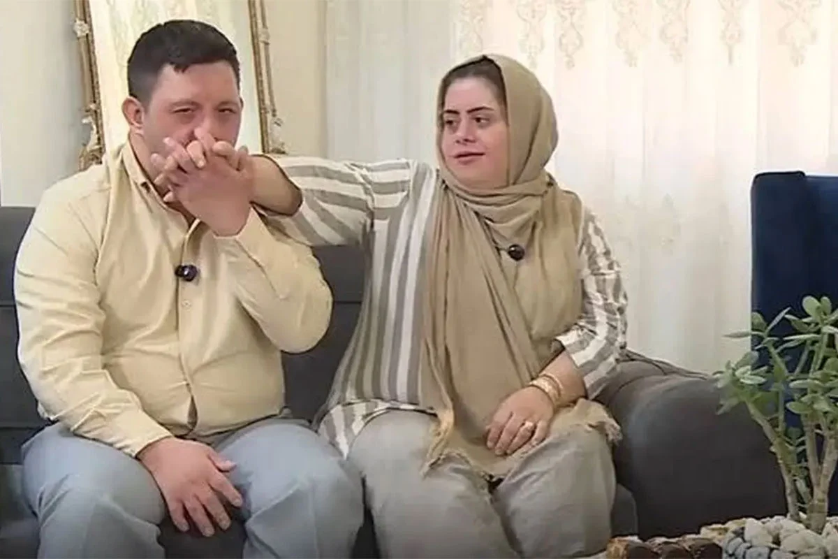  امیر حیدری جوان مبتلا به سندروم داون