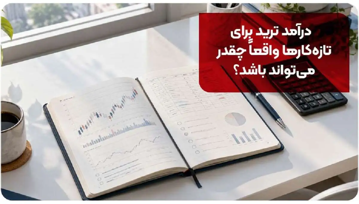 درآمد ترید برای تازهکارها واقعاً چقدر میتواند باشد؟
